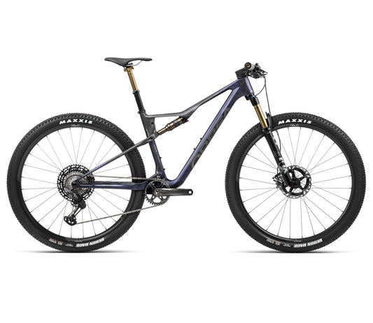 Heldämpad MTB Orbea OIZ M-TEAM XTR Tanzanite Carbon View-Carbon Raw Matt