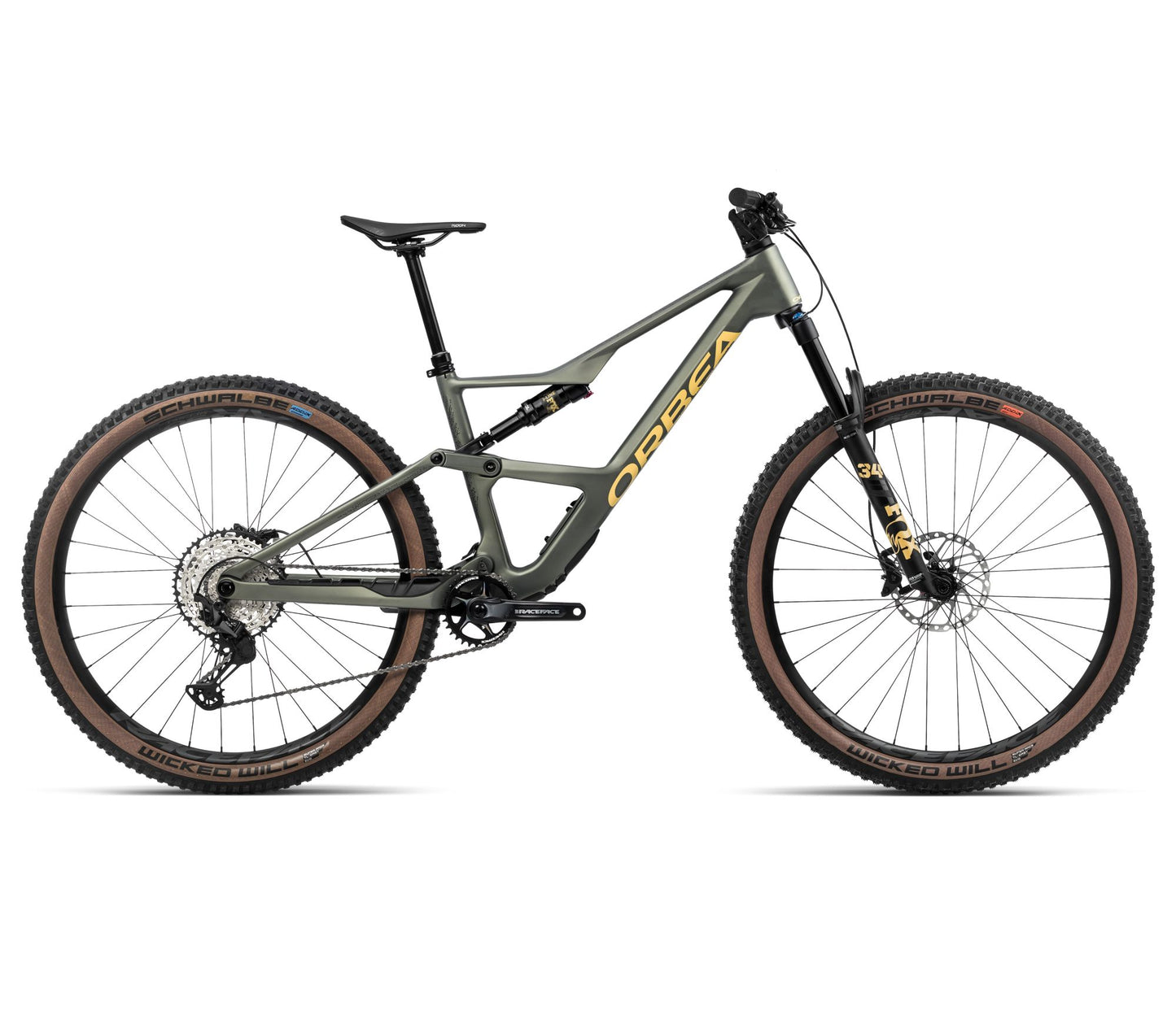 Heldämpad MTB Orbea Occam Sl M30 Green Gold-Corn Yellow Matt