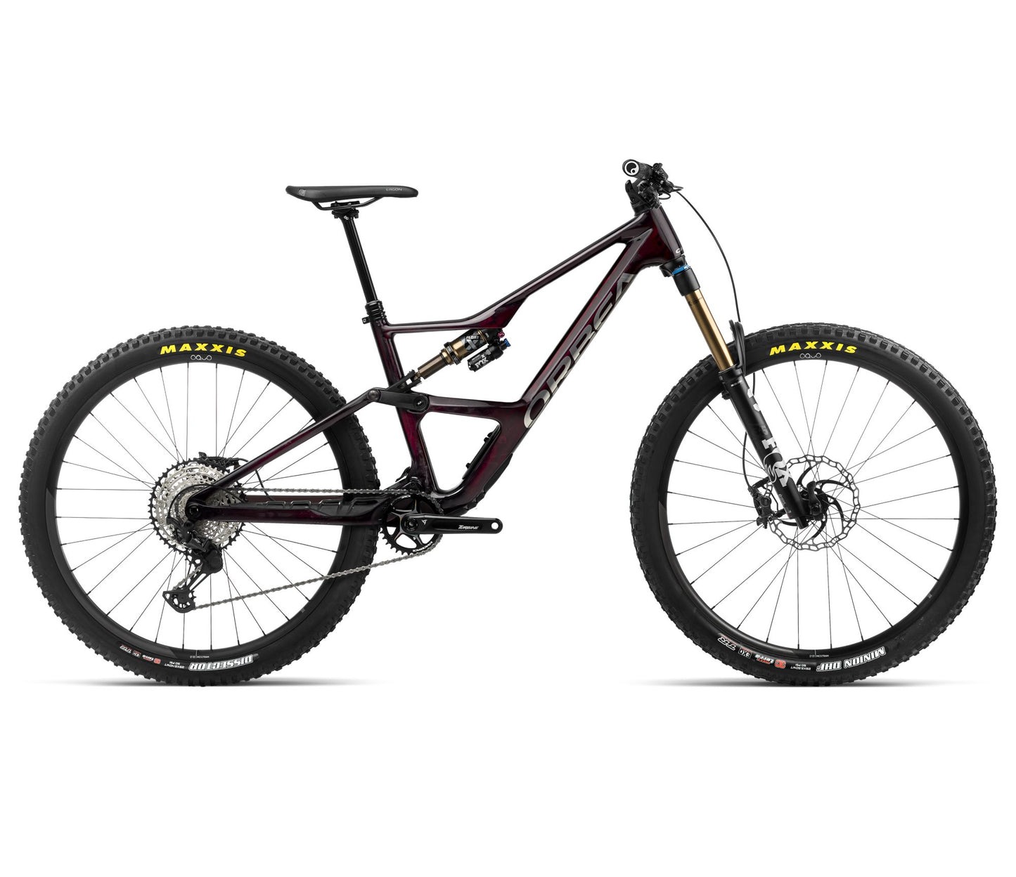 Heldämpad MTB Orbea Occam Lt M10 Wine Red Carbon View-Titan Gloss