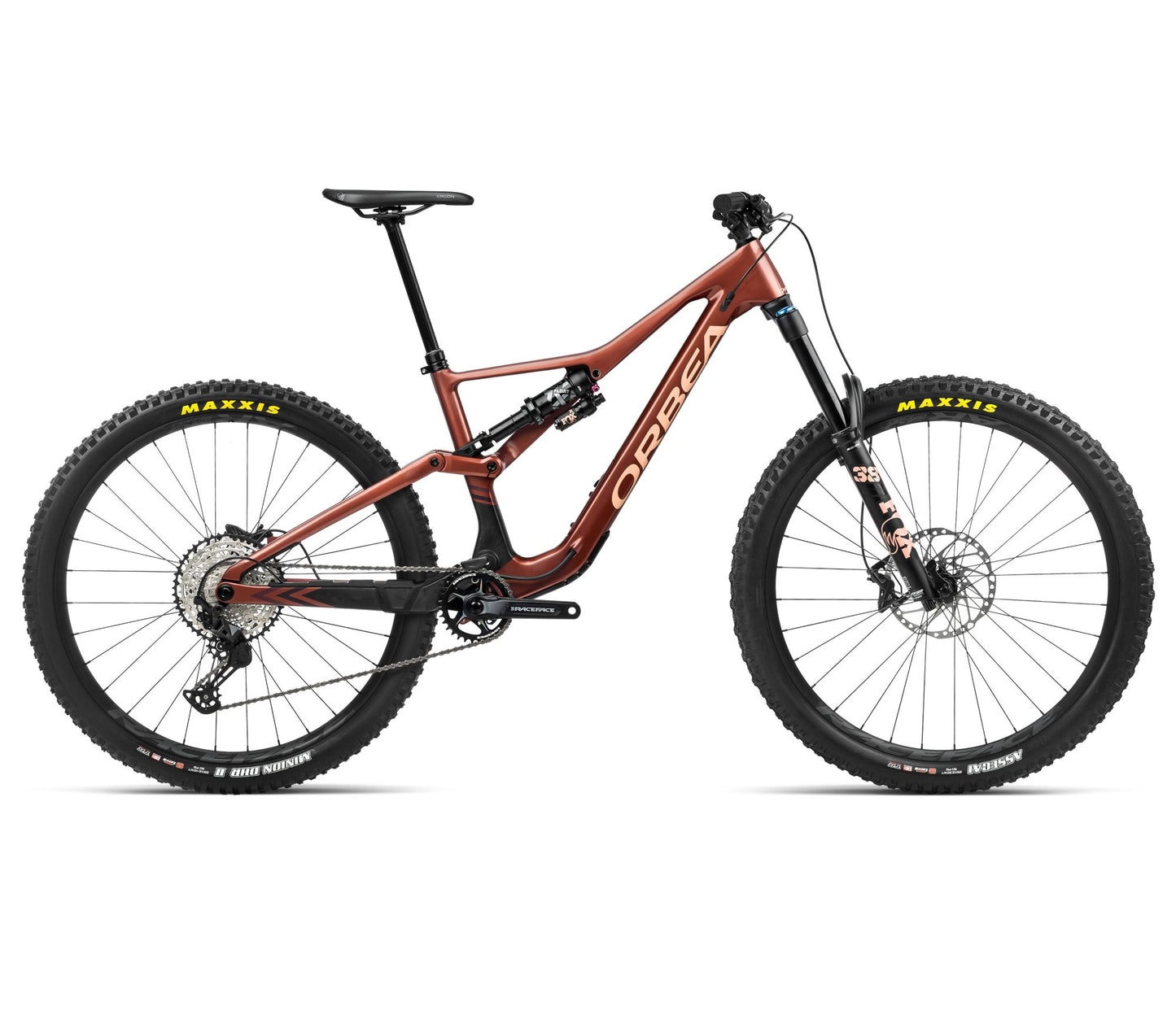 Heldämpad MTB Orbea Rallon M20 Mars Red Gloss/Black Matt