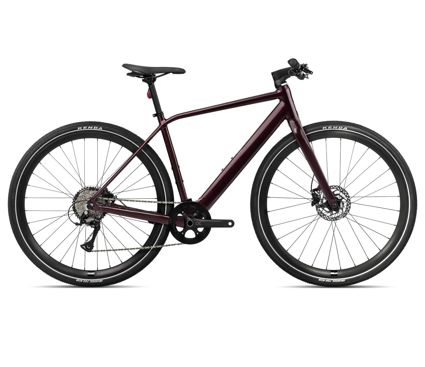 EL-Hybrid Orbea Vibe H30 Metallic Burgundy Red Gloss