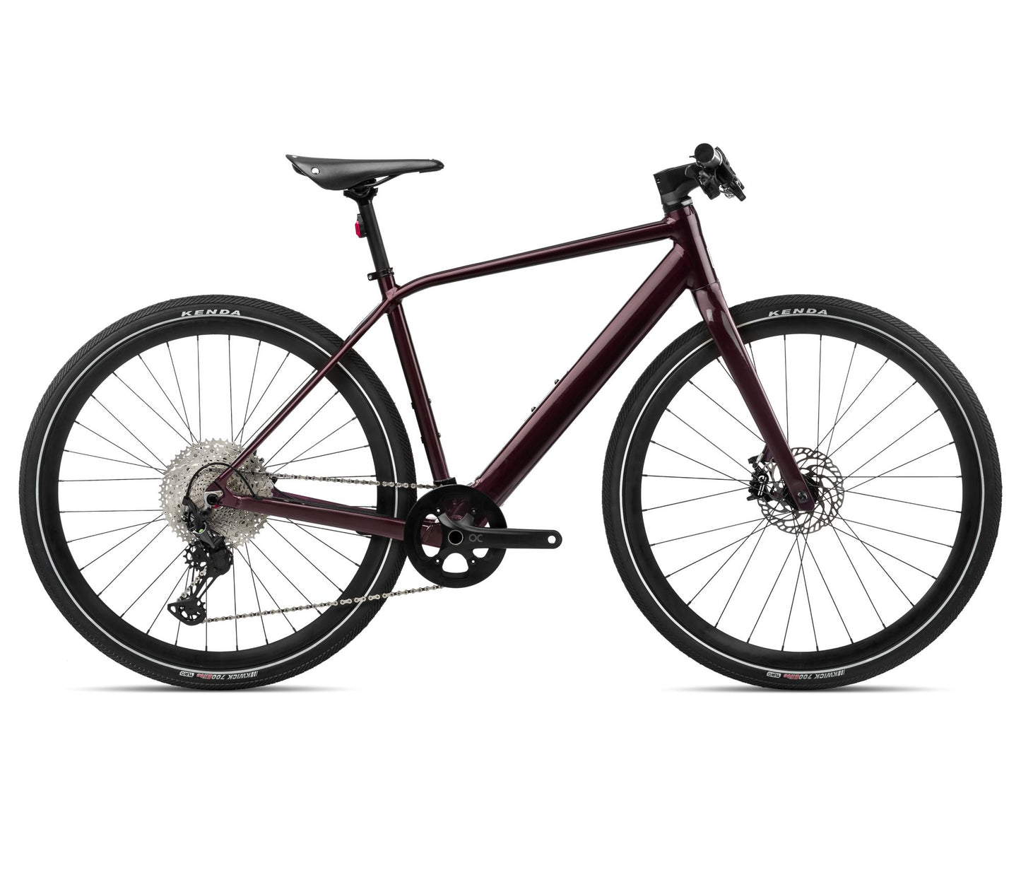 EL-Hybrid Orbea Vibe H10 Metallic Burgundy Red Gloss