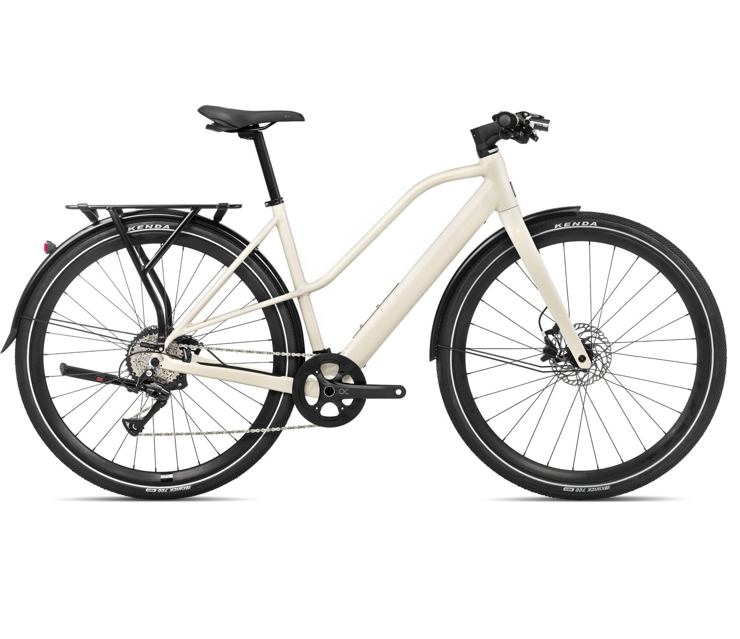 EL-Hybrid Orbea Vibe Mid H30 EQ Ivory White Gloss