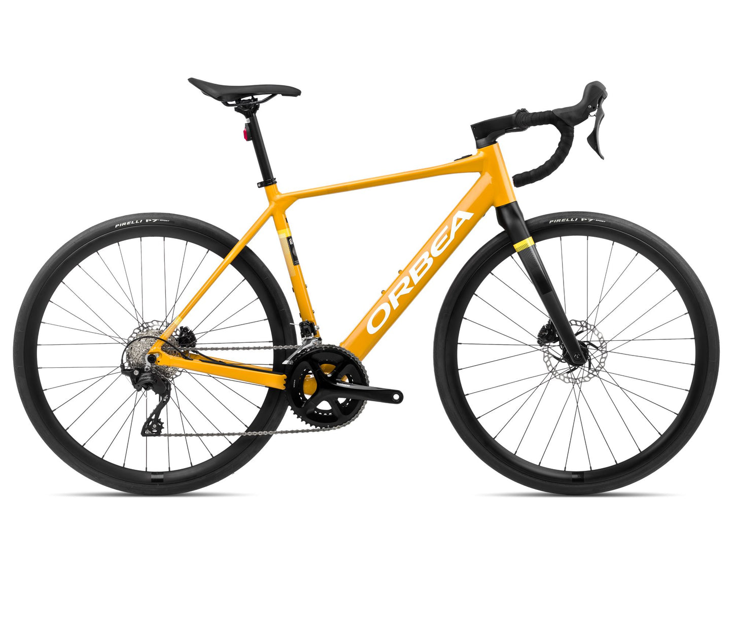 EL-Racer Orbea Gain D30 Mango Gloss/Black Matt