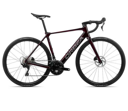 EL-Racer Orbea Gain M30 Wine Red Carbon View