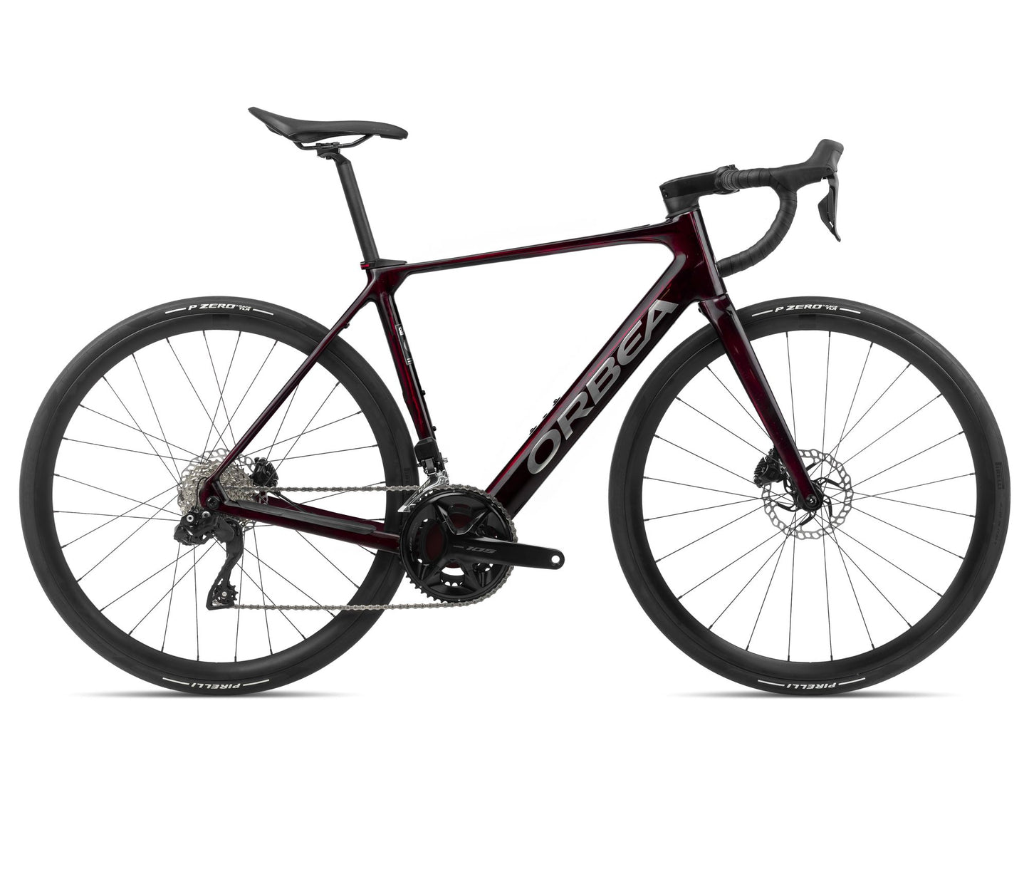 EL-Racer Orbea Gain M30i Wine Red Carbon View