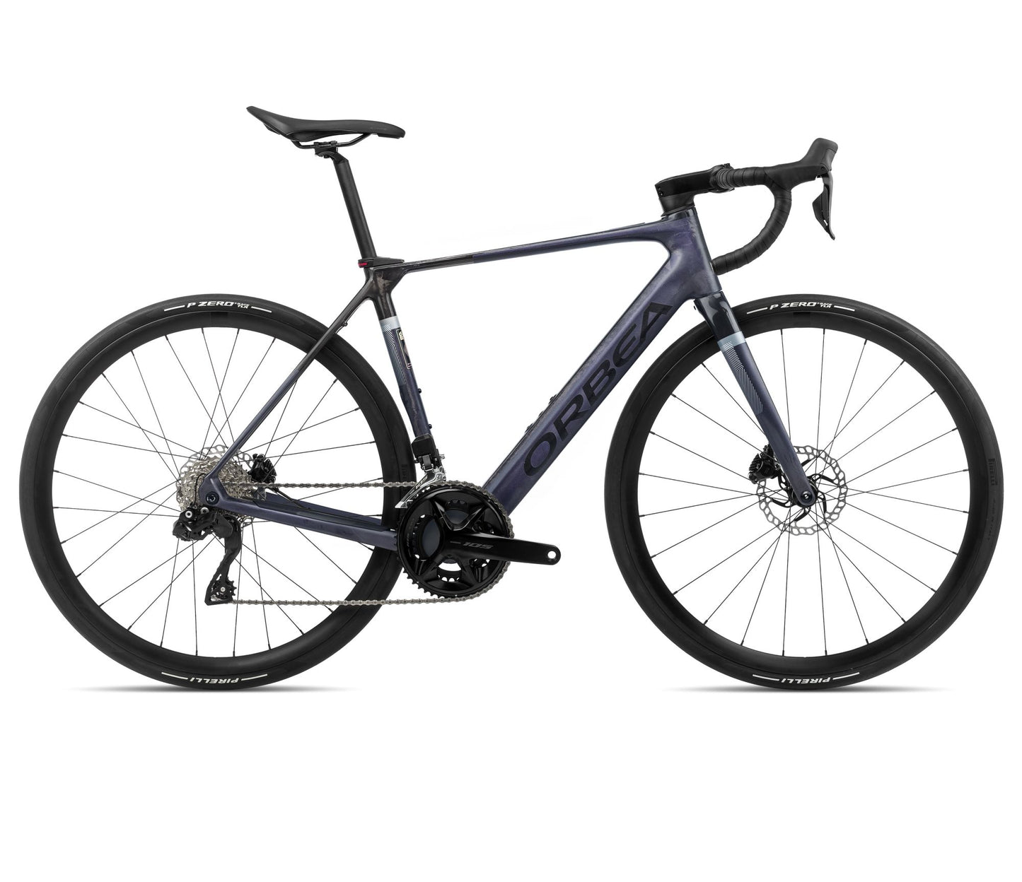 EL-Racer Orbea Gain M30i Tanzanite Carbon View Matt/Carbon Raw Gloss