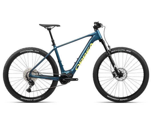 EL-MTB Orbea Urrun 30 Borealis Blue Matt/Luminous Yellow Gloss