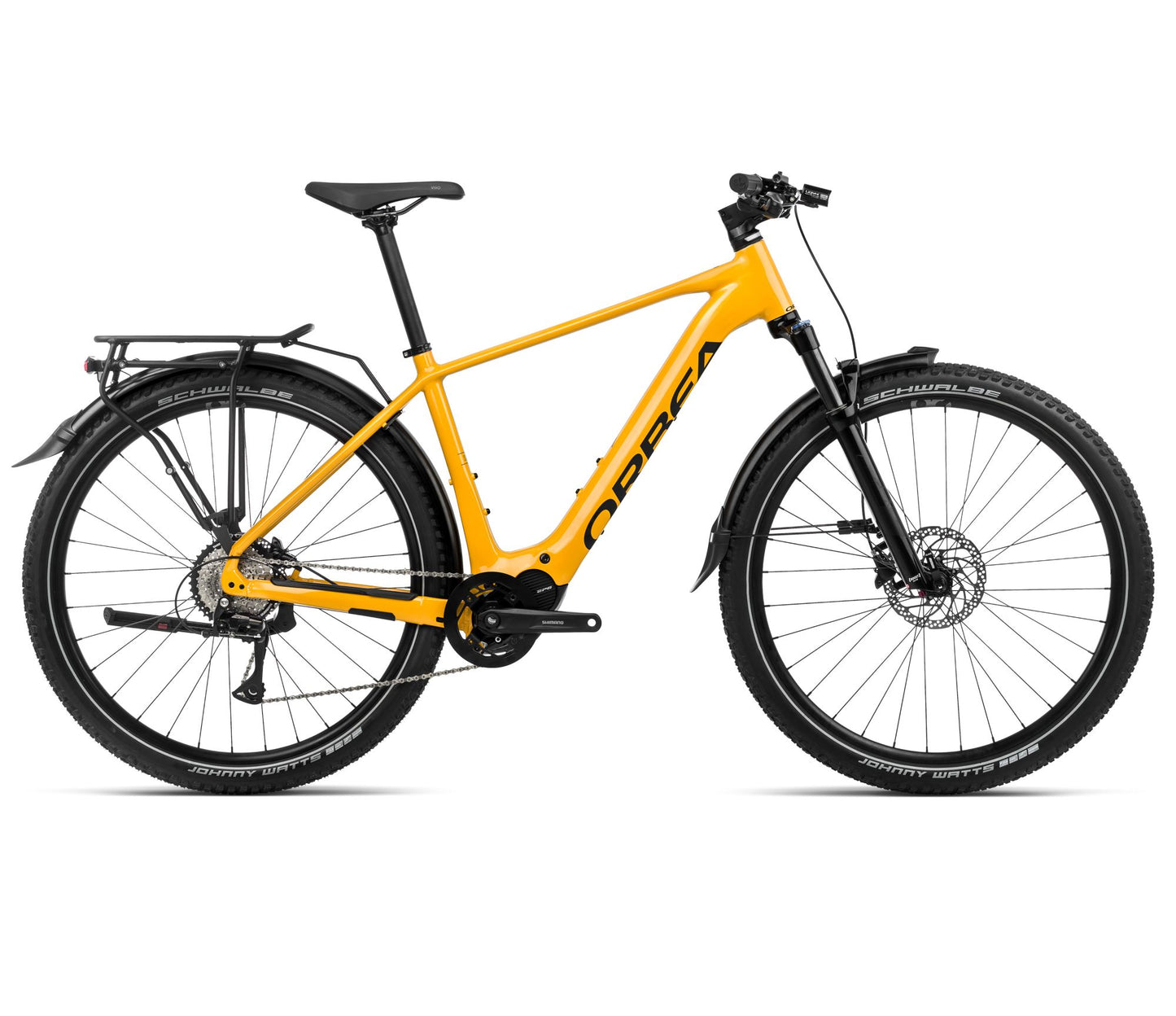 EL-Hybrid Orbea Kemen SUV 40 Mango Gloss/Black Matt