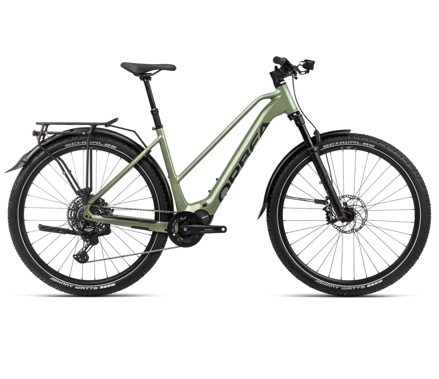 EL-Hybrid Orbea Kemen MID SUV 10 Urban Green Gloss/Black Matt