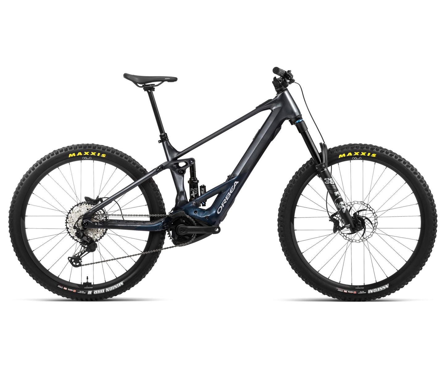 EL-MTB Orbea Wild H10 Basalt Grey-Dark Teal Gloss