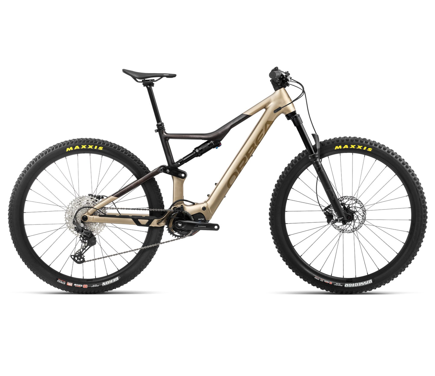 EL-MTB Orbea Rise H30 Baobab Brown-Cosmic Brown Matt