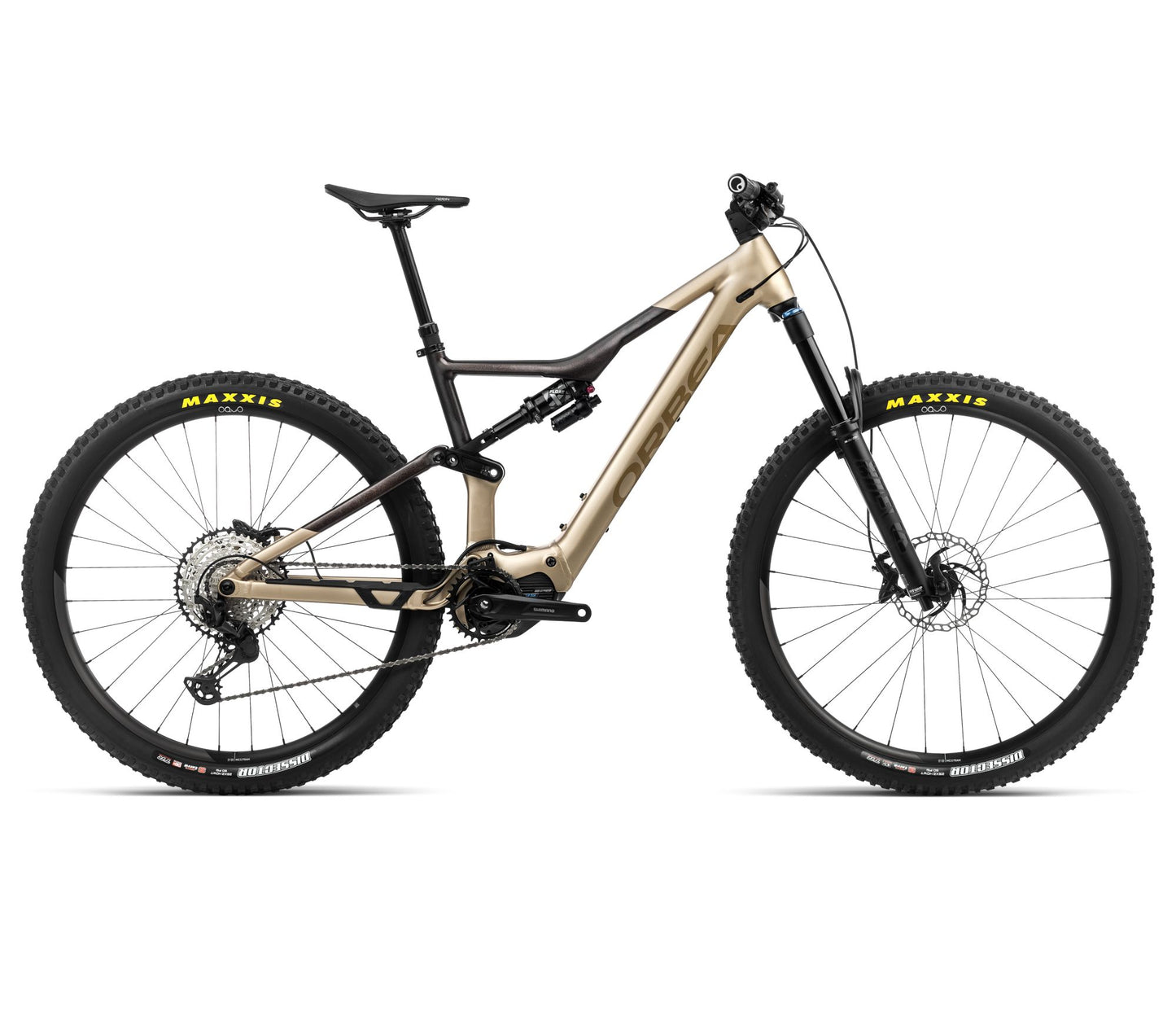 EL-MTB Orbea Rise H10 Baobab Brown-Cosmic Brown Matt