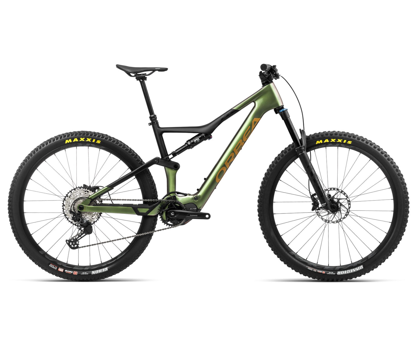 EL-MTB Orbea Rise M20 Chameleon Goblin Green Gloss/Black Matt