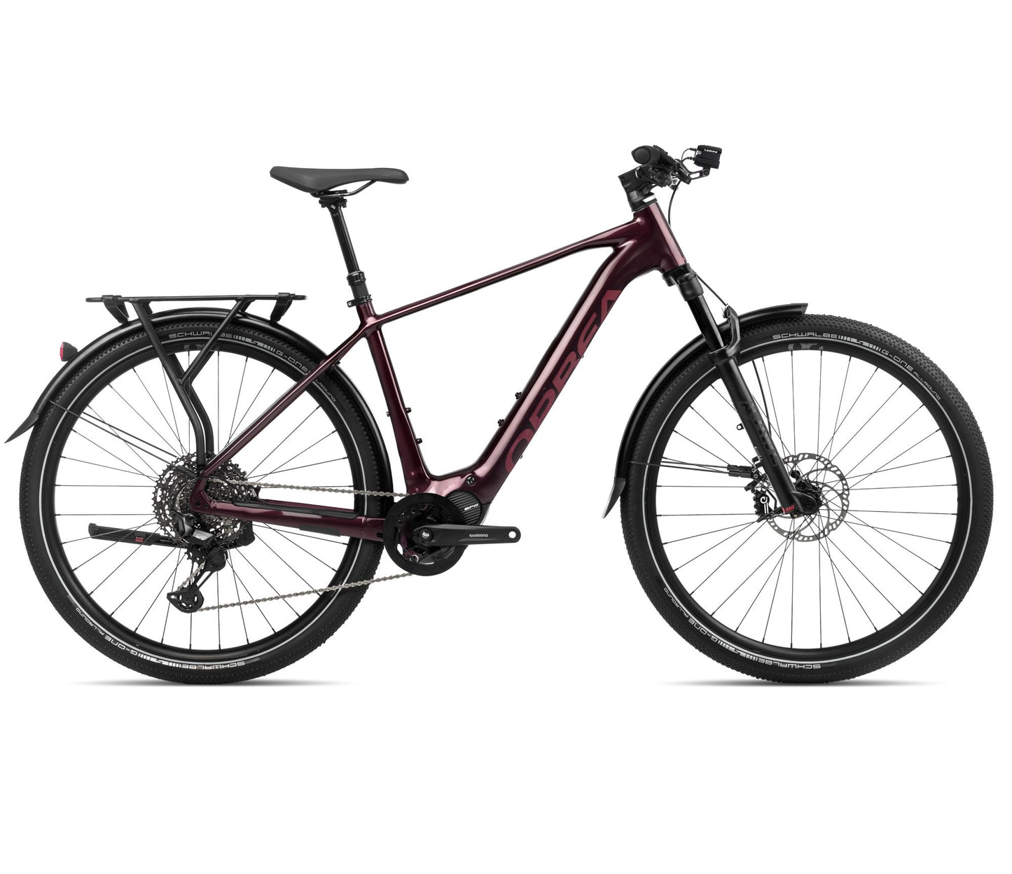 EL-Hybrid Orbea Kemen 10 Dark Red Gloss -Matt