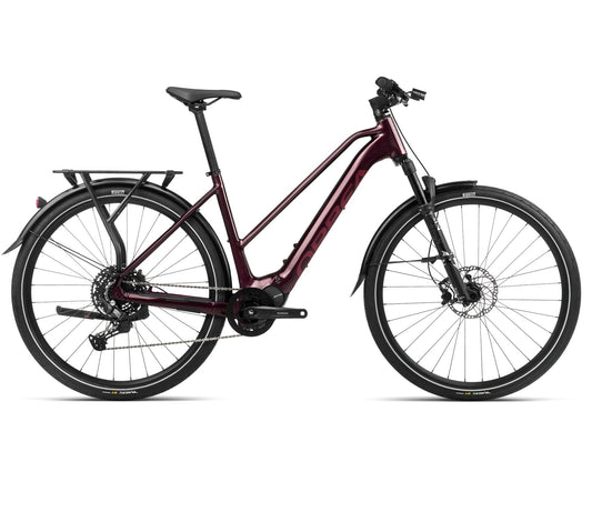 EL-Hybrid Orbea Kemen Mid 30 Dark Red Gloss -Matt