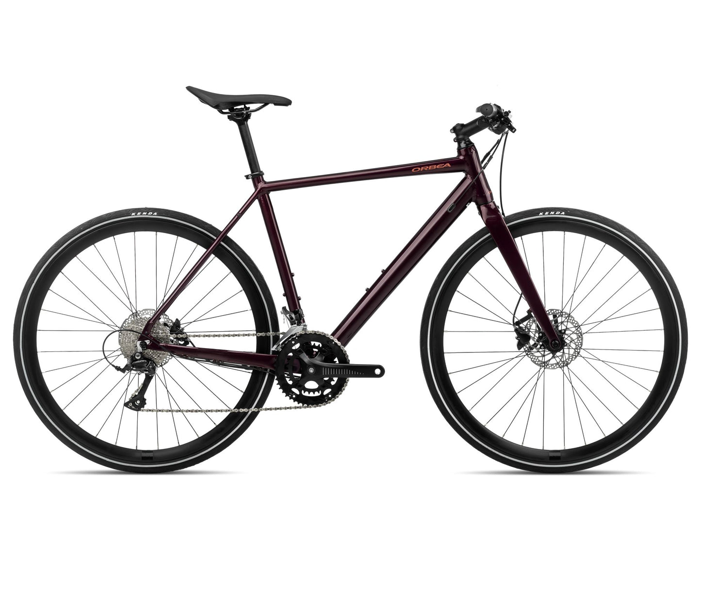 Cityhybrid Orbea Vector 20 Metallic Burgundy Red Gloss
