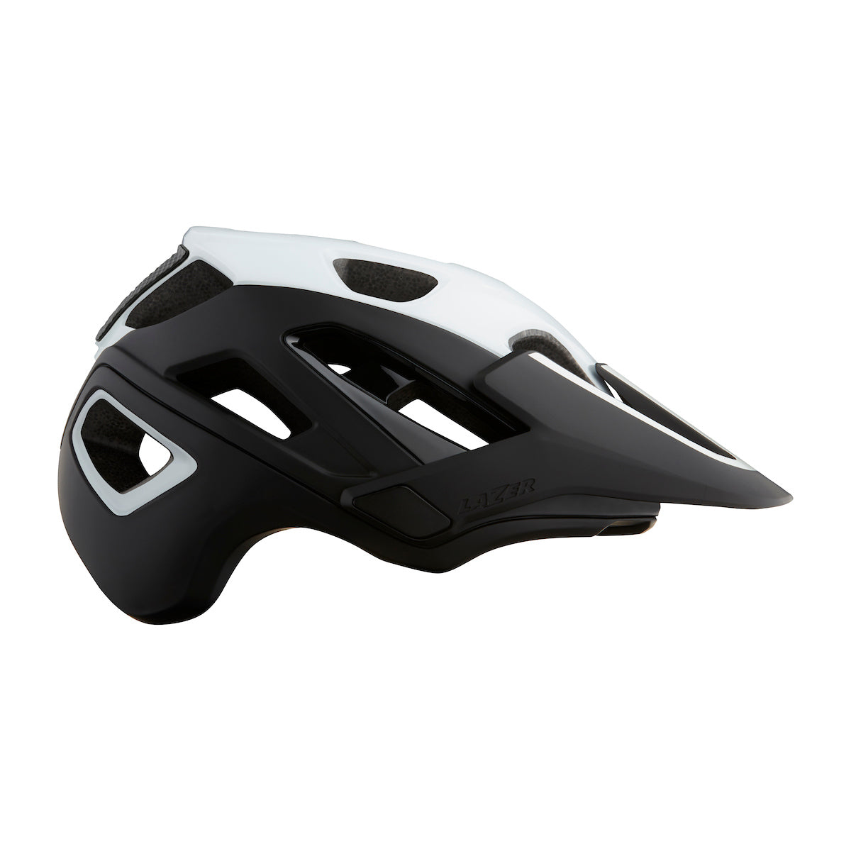 Cykelhjälm Lazer Jackal vit/svart