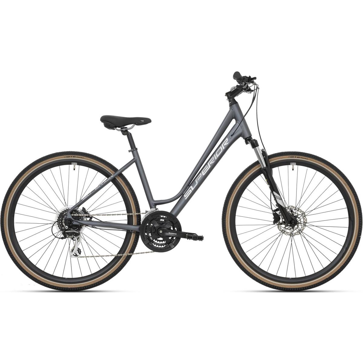 Hybridcykel Superior RX 530 L Grå/Silver