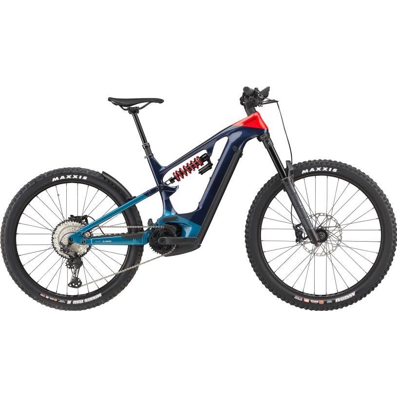 El-MTB Cannondale Moterra Neo LT Carbon 2 Blå