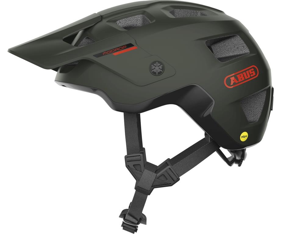 Cykelhjälm Abus Modrop Mips Grön