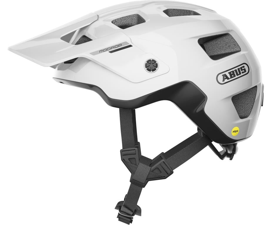 Cykelhjälm Abus Modrop Mips Vit
