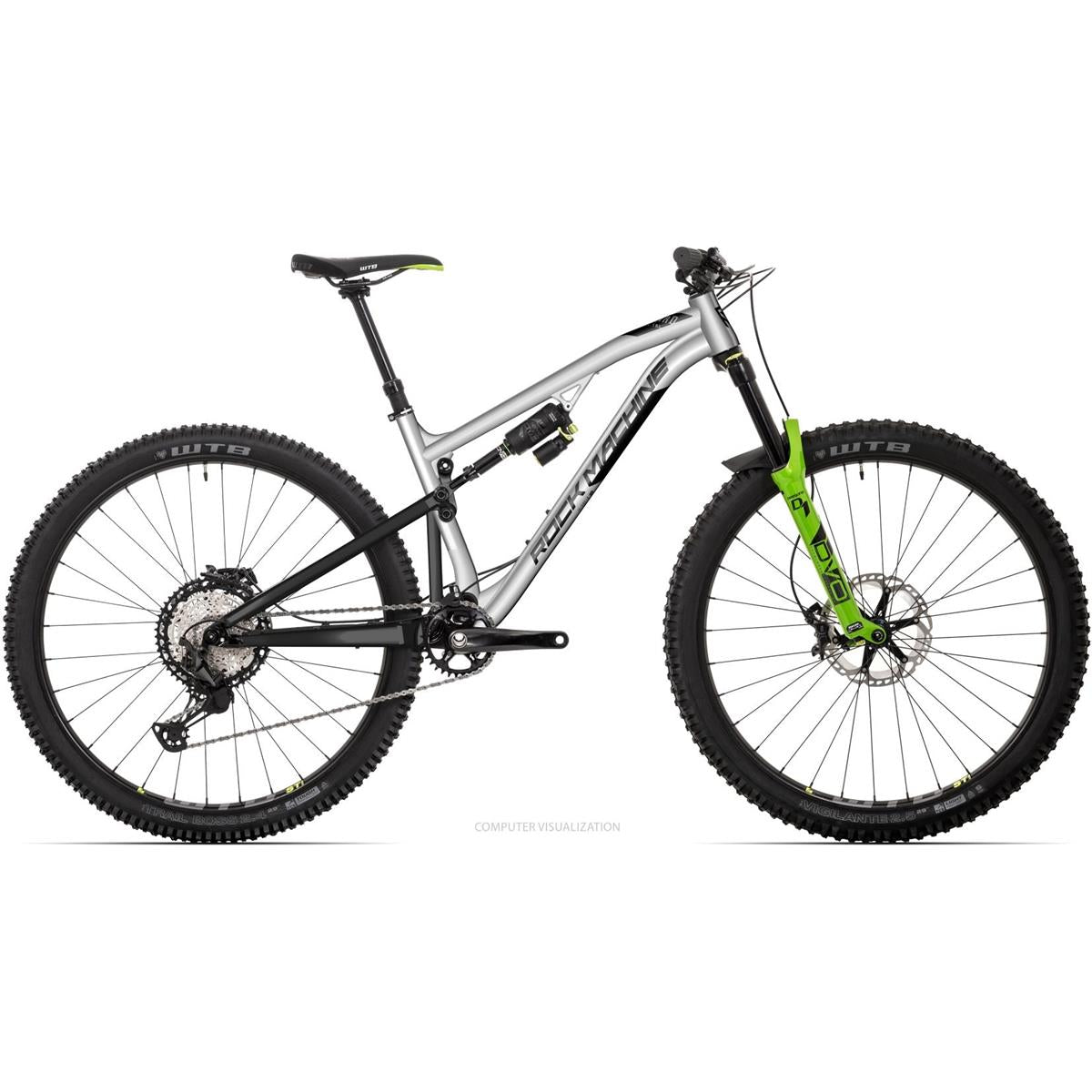 Trail MTB Rock Machine Blizzard TRL 90-29 Silver/Svart