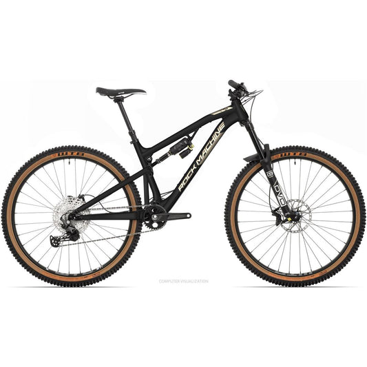 Trail MTB Rock Machine Blizzard TRL 70-29 Svart/Sand