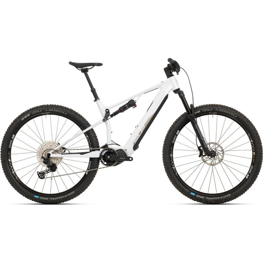 El MTB Superior EXF 9039 Gloss White/Chrome Silver