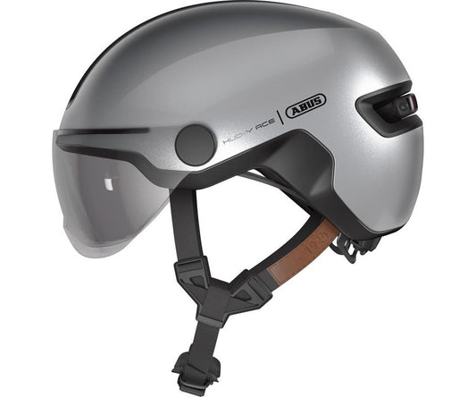 Cykelhjälm Abus Hud-Y Ace Silver