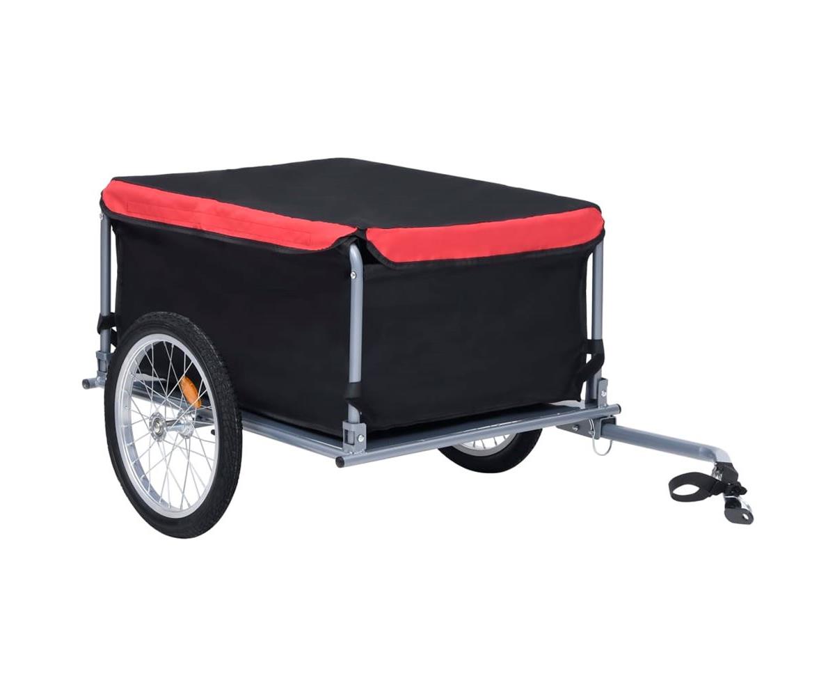 Cykelvagn VidaXL 65 kg Svart/Blå