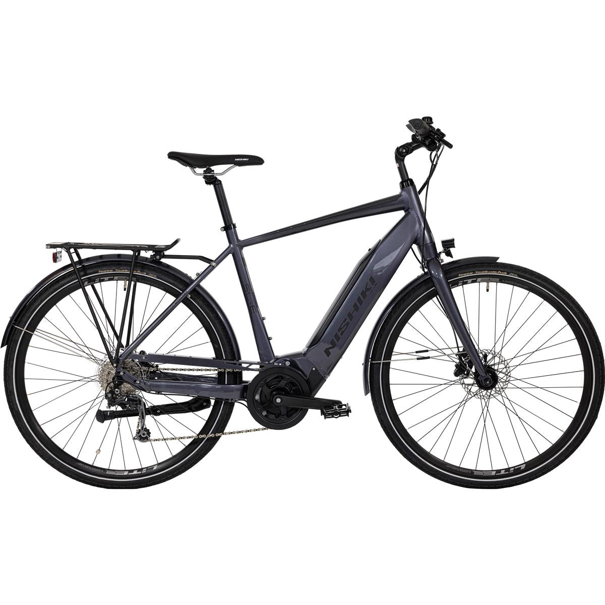 Elcykel Nishiki Pro SLE Herr 500wh Grå