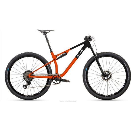 Heldämpad Mtb Superior XF 9.6 RC Röd/Svart