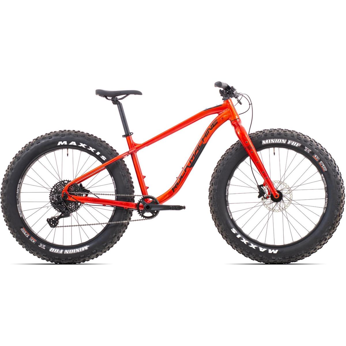 Fatbike Rock Machine Vyöry 30 Gloss Metallic Orange/Black