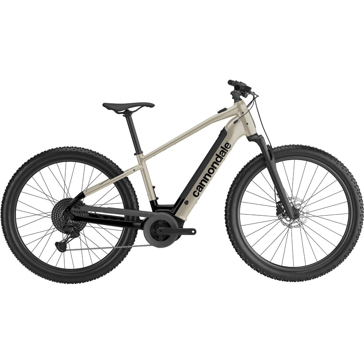 El-MTB Cannondale Trail Neo 4 Beige/Svart