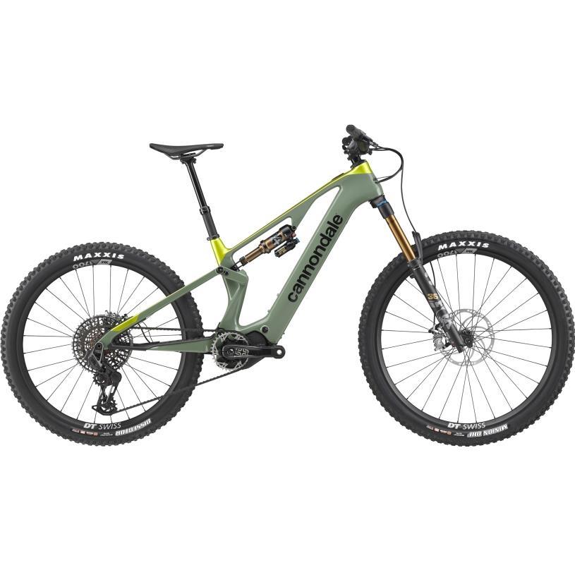 El-MTB Cannondale Moterra Carbon SL 1 Grön