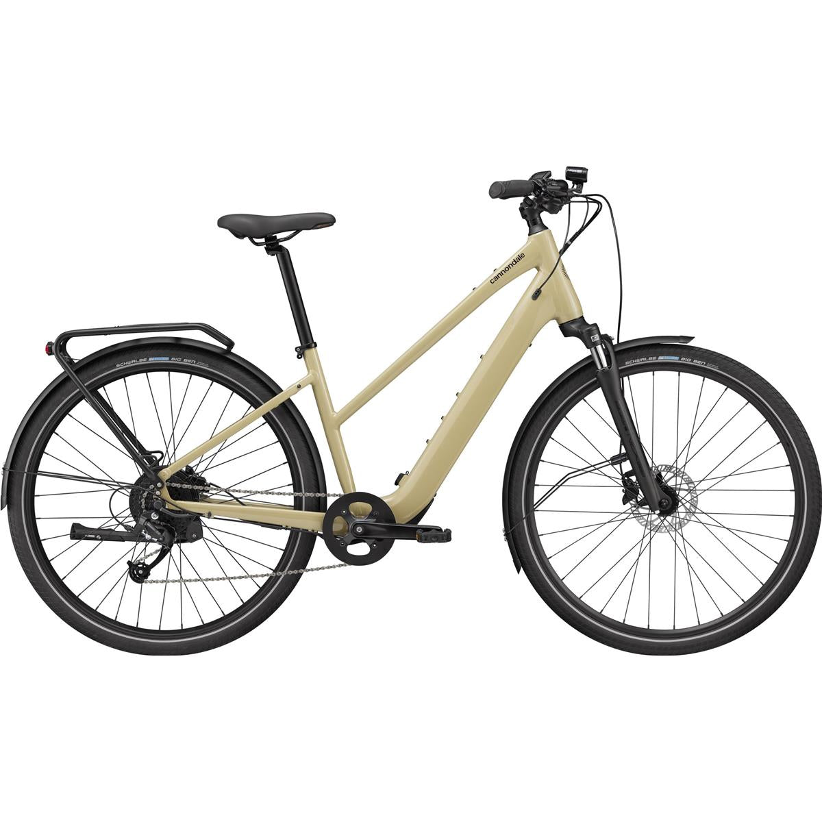 El-Hybrid Cannondale Mavaro Neo SL 2 STH Beige/Svart