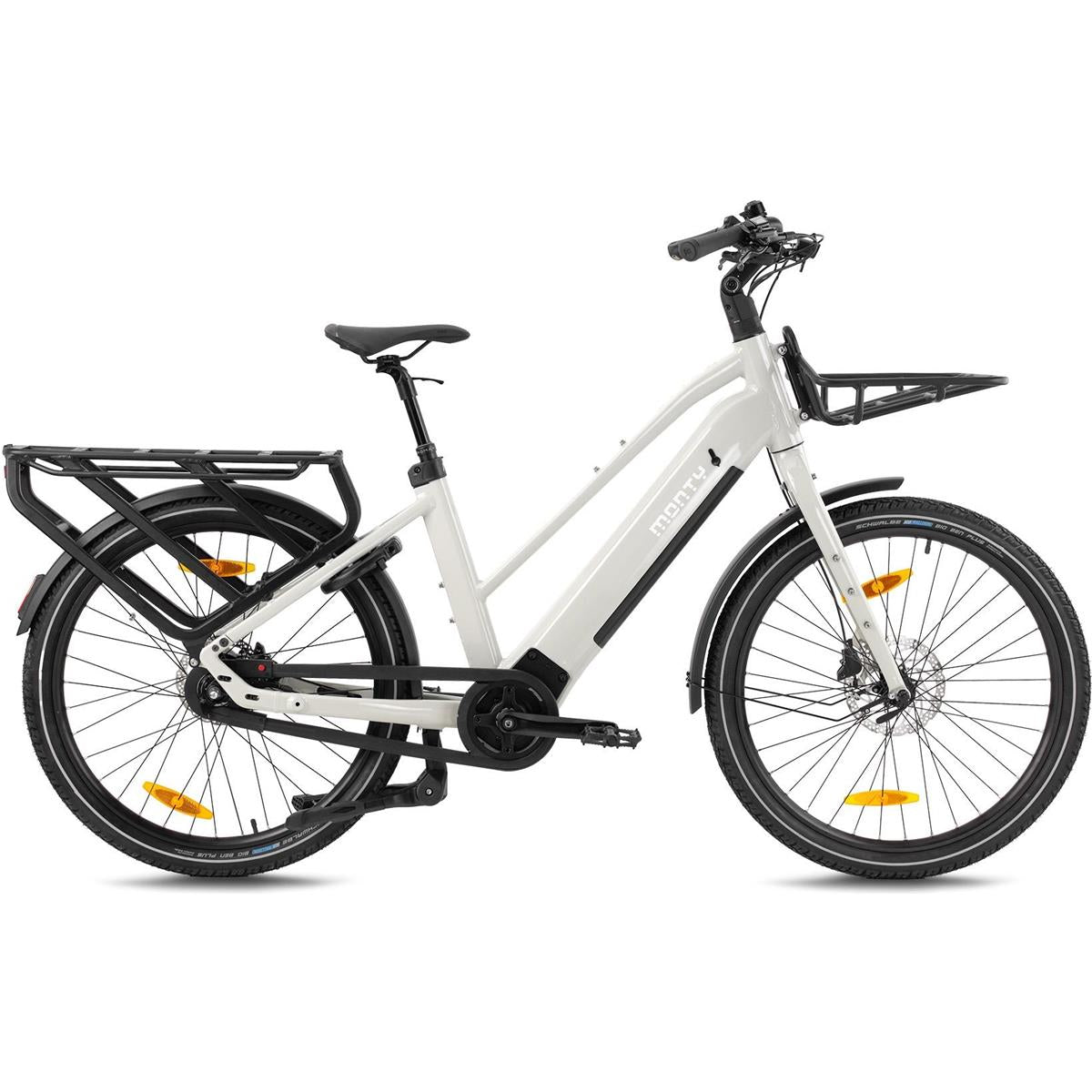 Lastcykel El Monty V6 Strada St 26 Vit