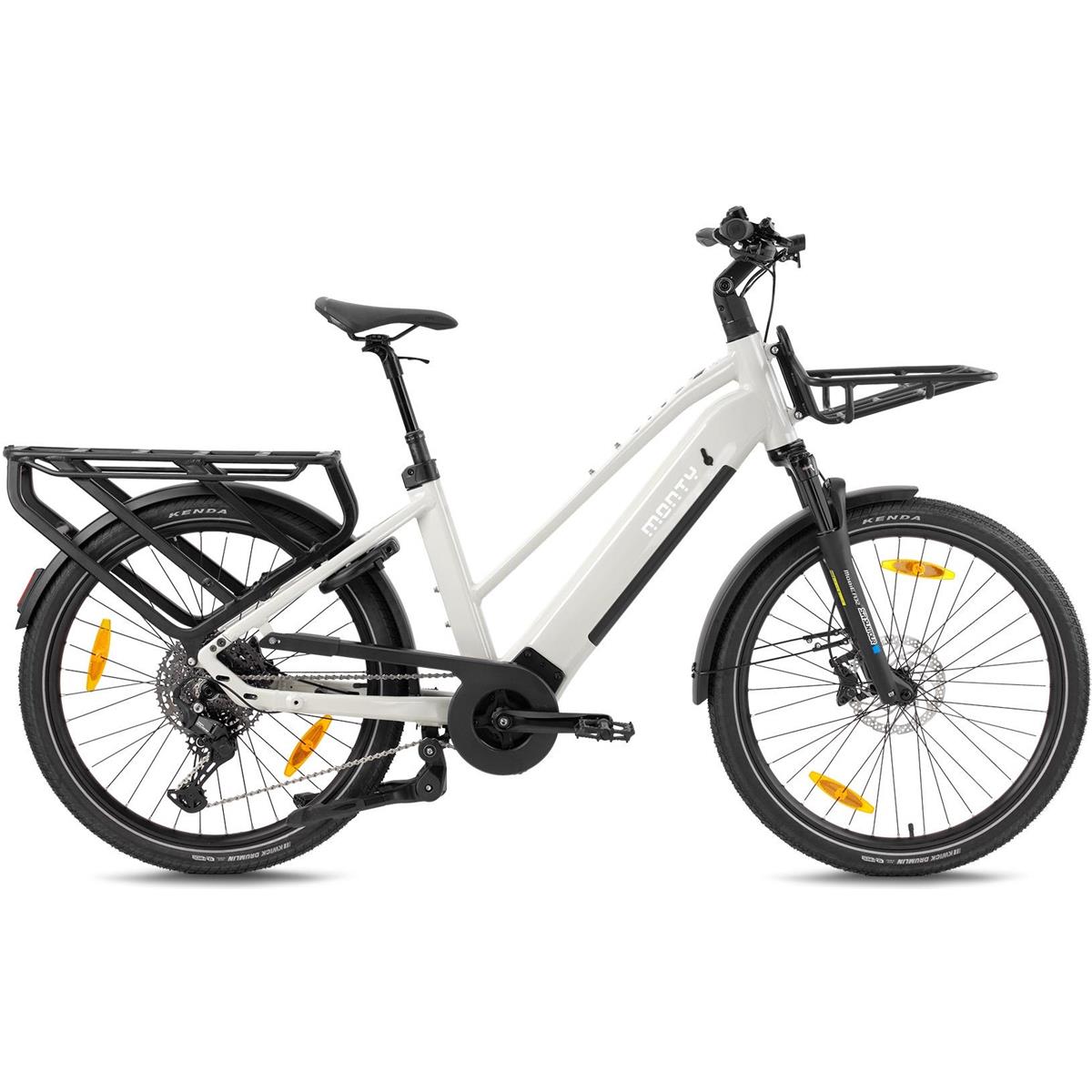 Lastcykel El Monty V6 Rover St 26 Vit