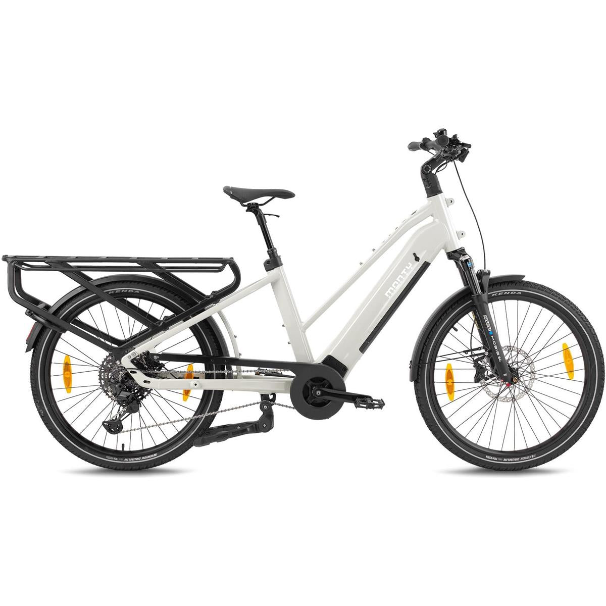 Lastcykel El Monty V8 Rover Pro 26 Vit