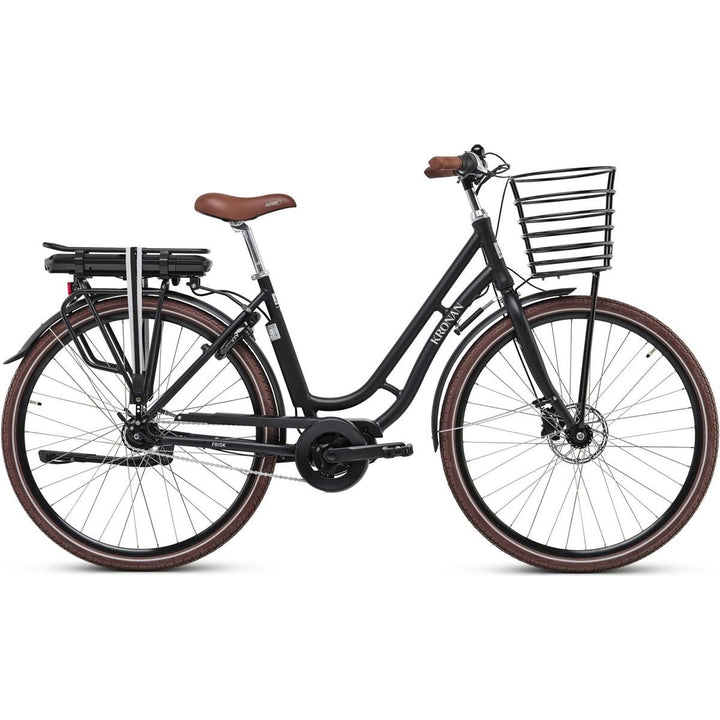 Elcykel Kronan Frisk Dam Svart