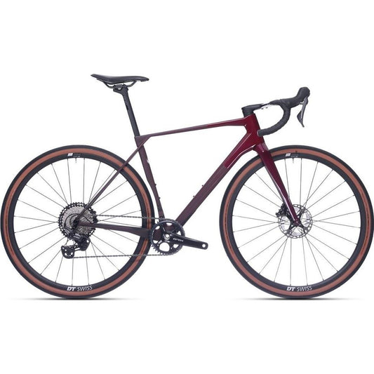 Gravelcykel Superior X-ROAD 9.7 GR Matte Carbon Berry