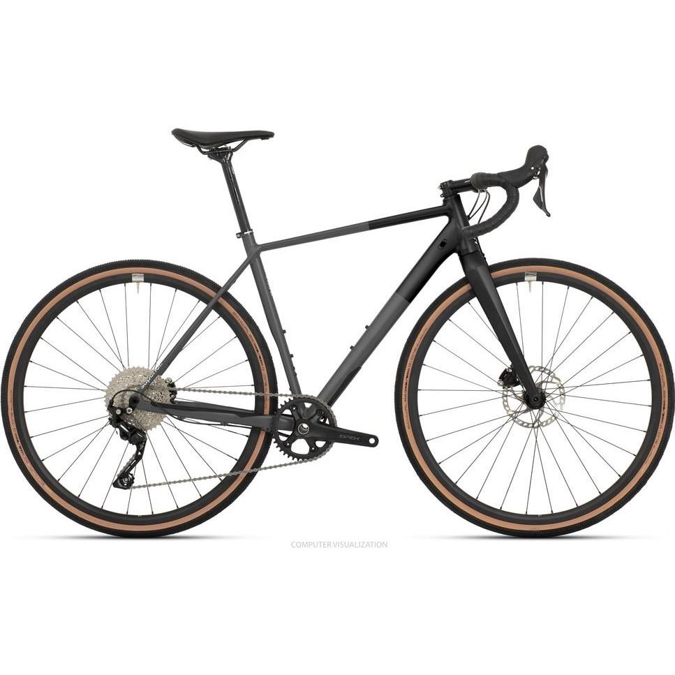 Gravelcykel Superior X-ROAD 6.2 GR Matte Anthracite/Black