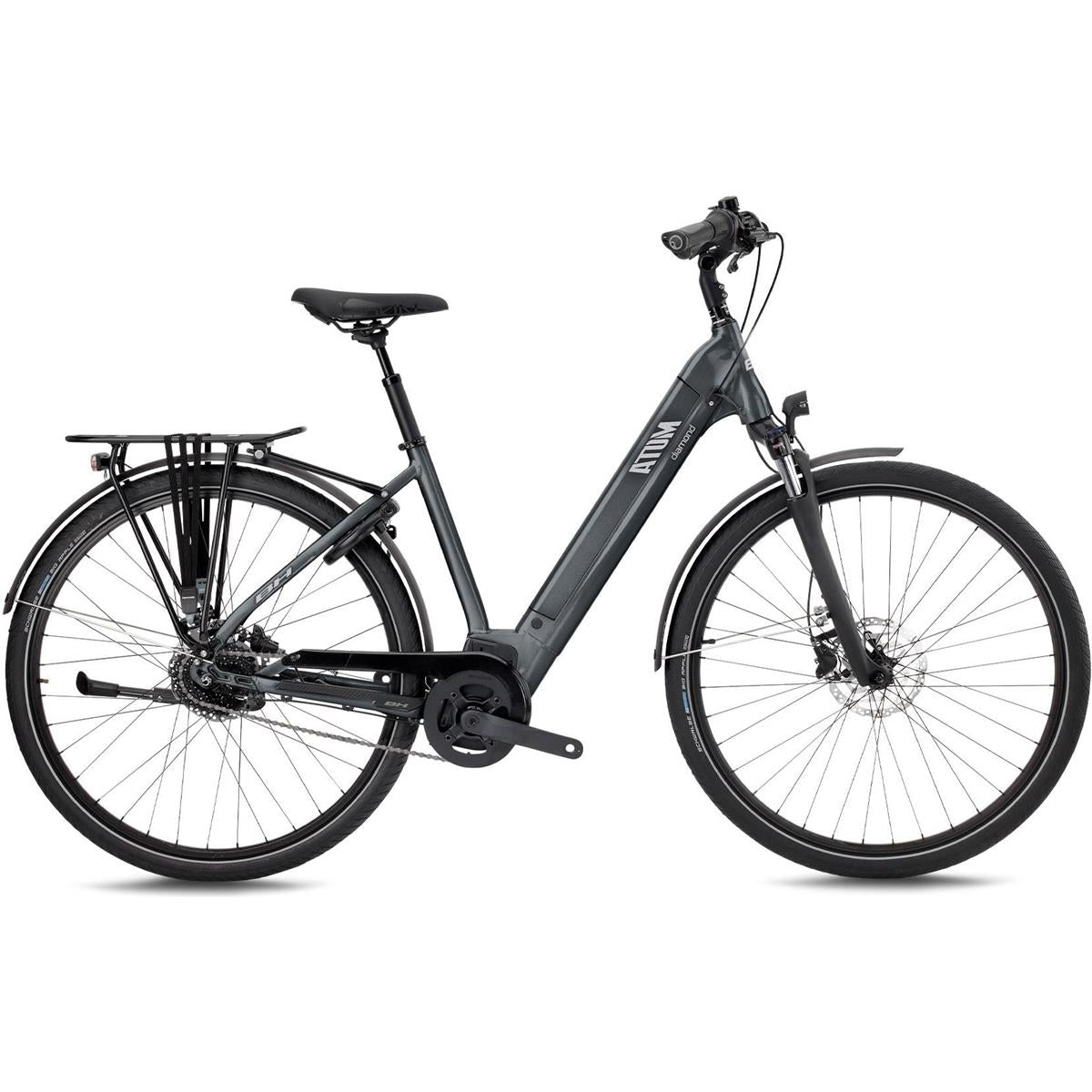 Elcykel BH Hybrid Atom Diamond Wave Pro Silver