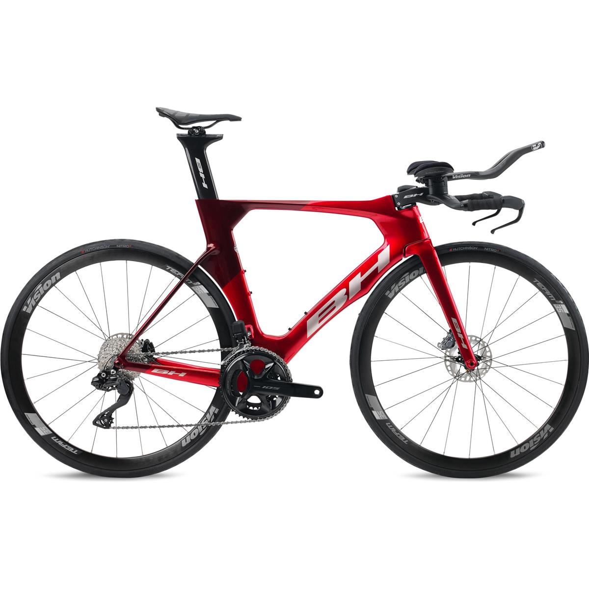 Triathlon BH Aero TT 6.0 Röd