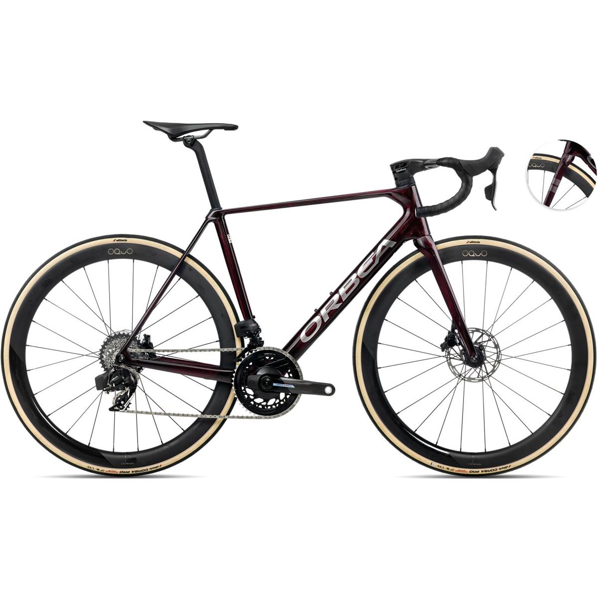 Racer Allround Orbea Orca M21eLTD PWR Wine Red Carbon View/Titanium