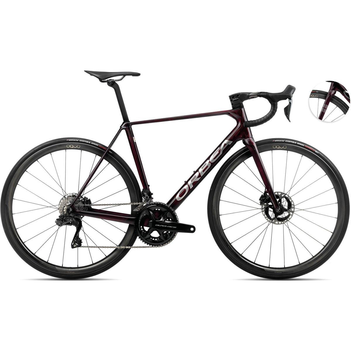 Racer Allround Orbea Orca M10iLTD PWR Wine Red Carbon View/Titanium