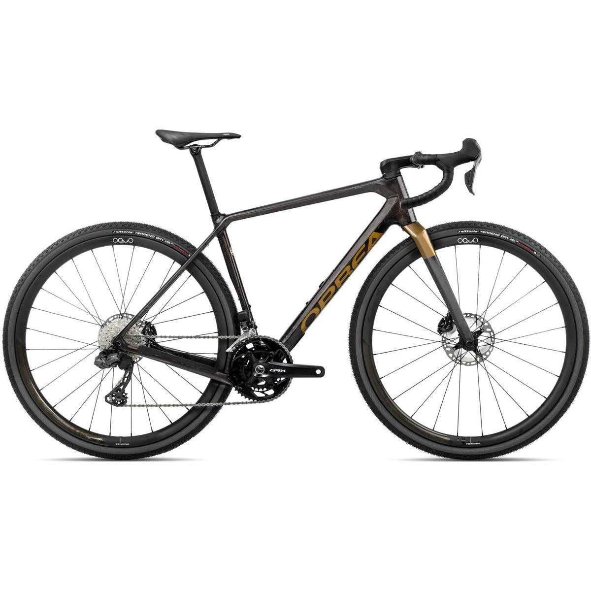 Gravel Bike Orbea Terra M20iTeam Cosmic Carbon View/Metallic Olive Green