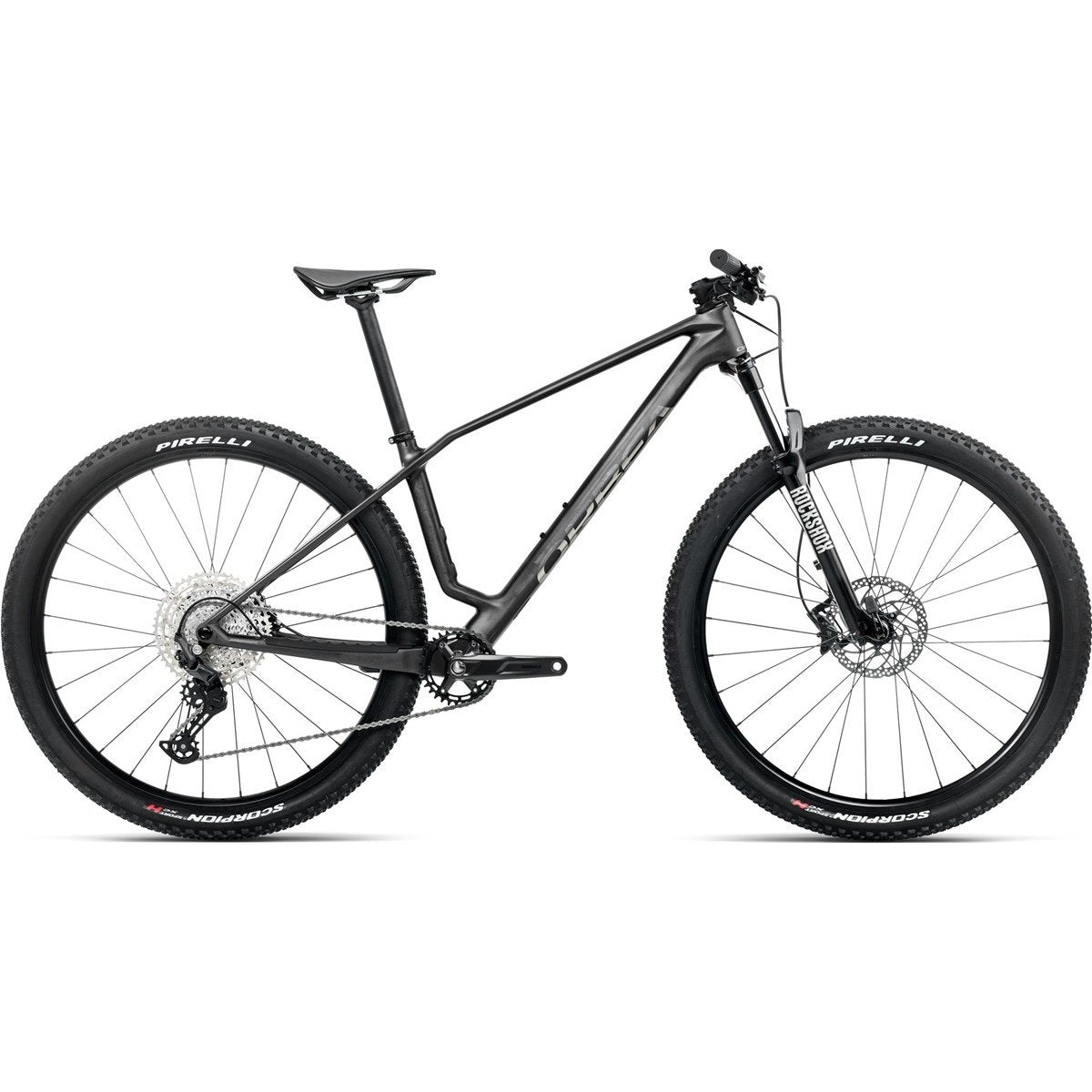 Hardtail MTB Orbea Alma M50 Diamond Carbon View