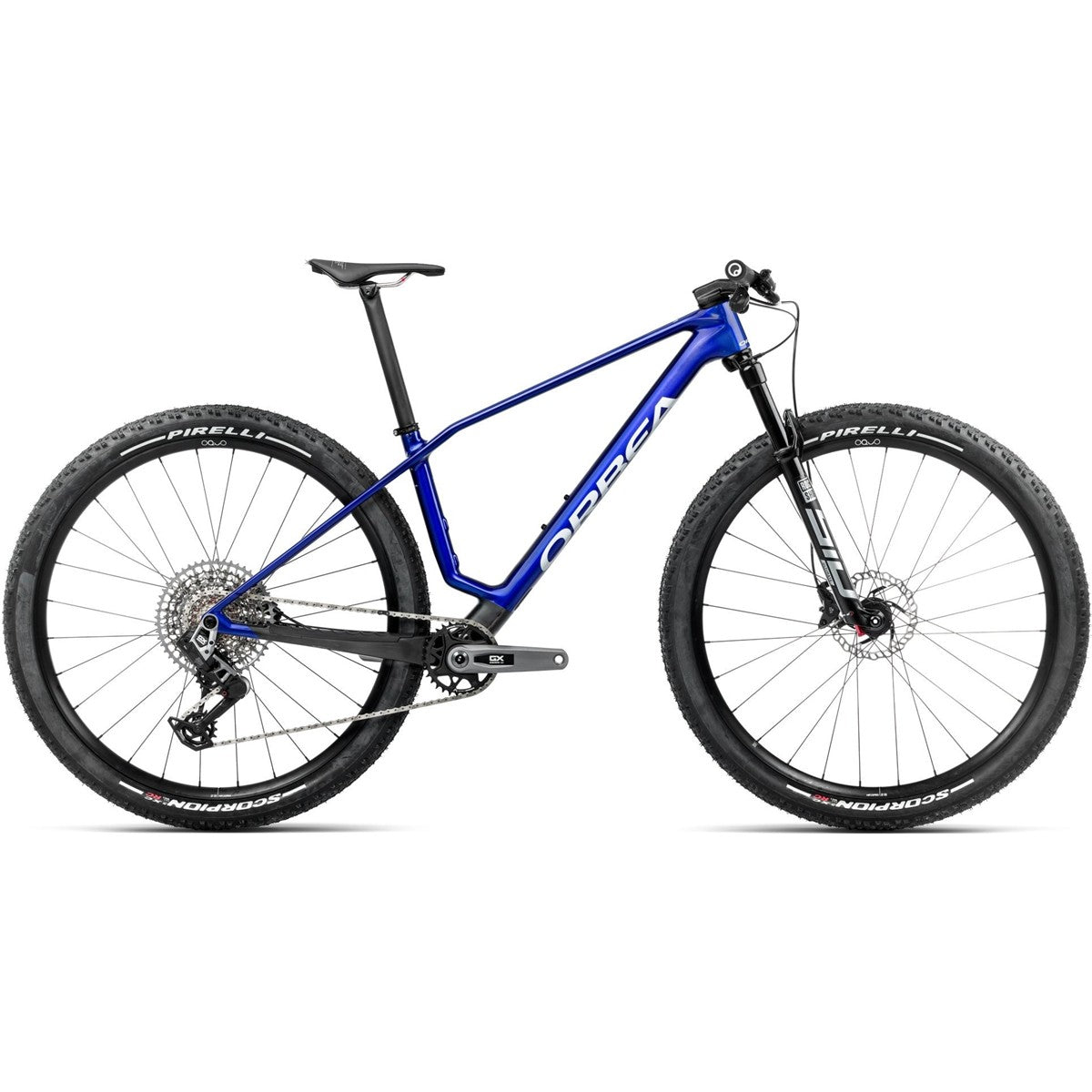 Hardtail MTB Orbea Alma M-Pro Cobalt Blue/Carbon Raw